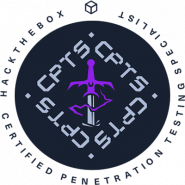 HTB Certified Penetration Testing Specialist HTB Certified Penetration Testing Specialist badge