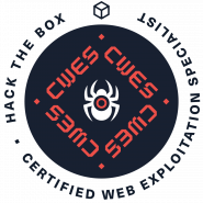 HTB Certified Web Exploitation Specialist HTB Certified Web Exploitation Specialist badge